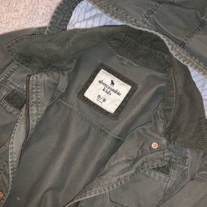 forest green fall jacket